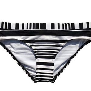 Jag  Fisher Island Striped Retro Bikini Bottom